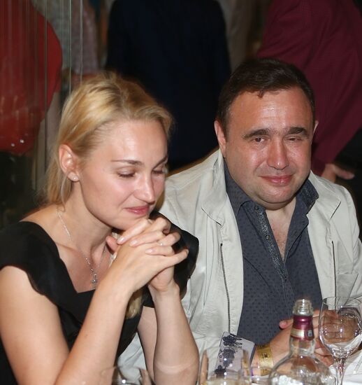 Party following evening with singer Leonid Agutin in Jurmala