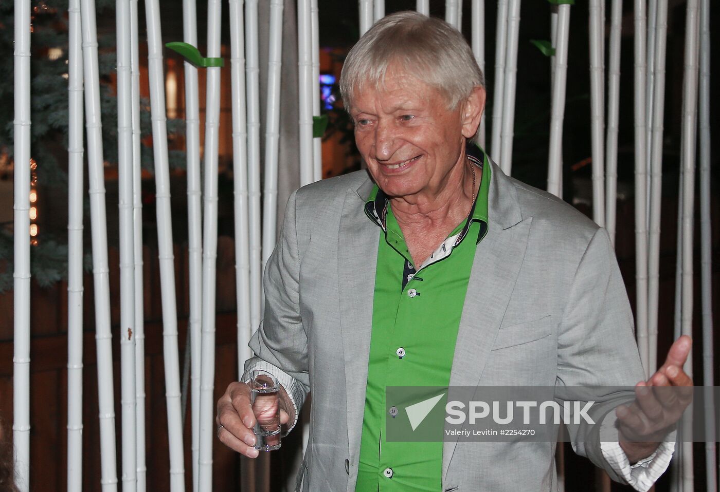 Party following evening with singer Leonid Agutin in Jurmala