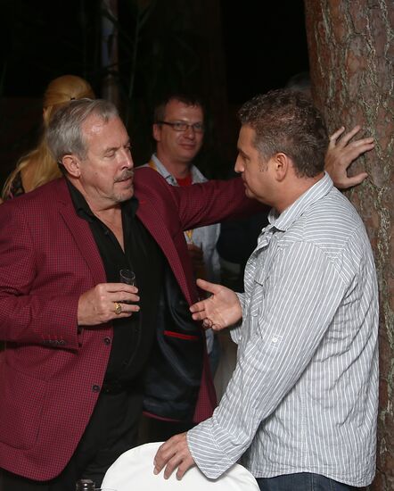 Party following evening with singer Leonid Agutin in Jurmala