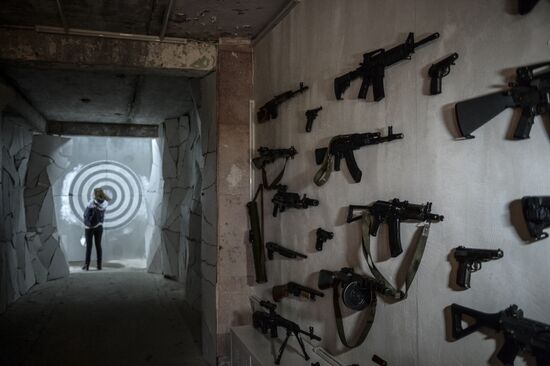 Shooting of experimental action film Hardcore in Tver Region
