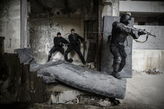 Shooting of experimental action film Hardcore in Tver Region