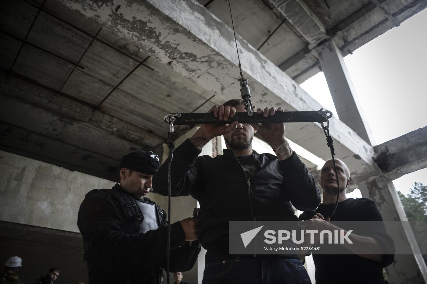 Shooting of experimental action film Hardcore in Tver Region