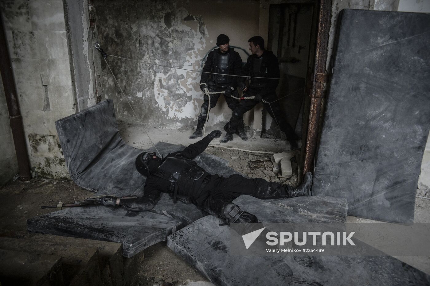 Shooting of experimental action film Hardcore in Tver Region