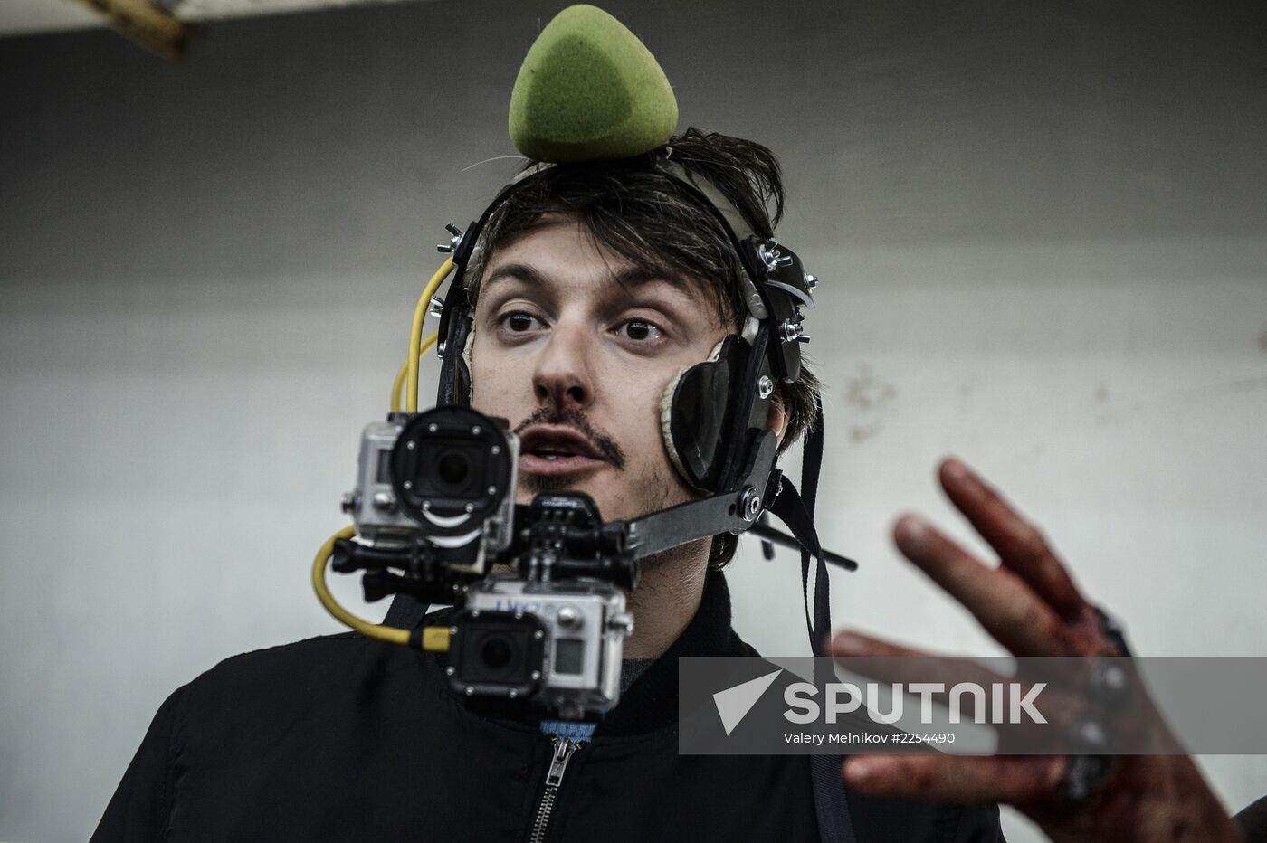 Shooting of experimental action film Hardcore in Tver Region