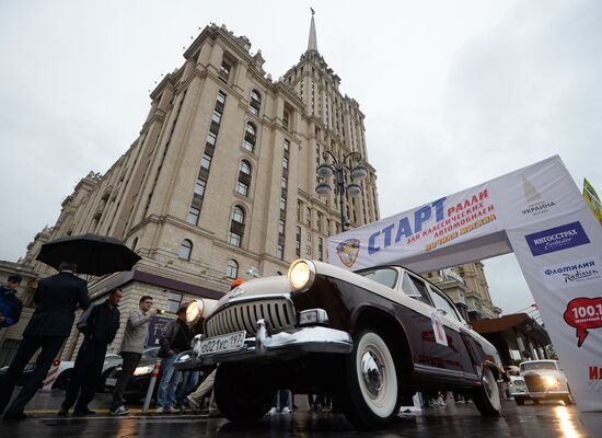 Moscow Night 2013 vintage car rally