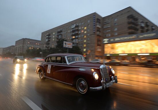 Moscow Night 2013 vintage car rally