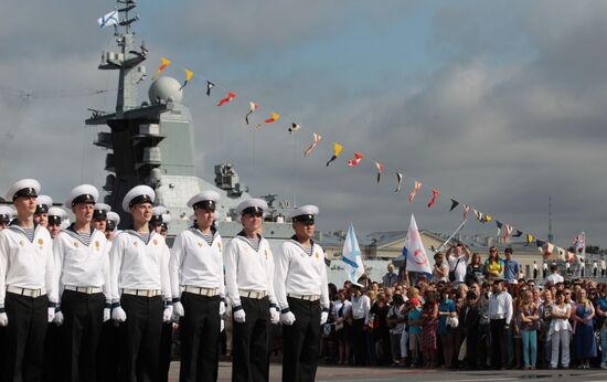 Russian Navy Day celebrations