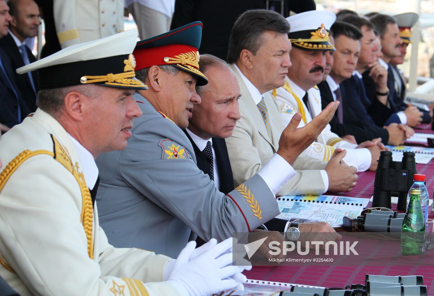 Vladimir Putin visits Ukraine. Sevastopol