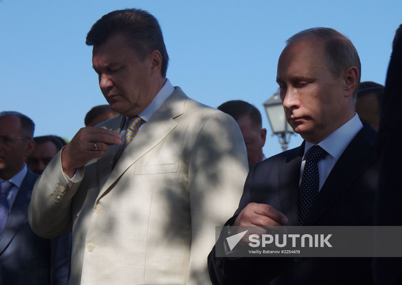 Vladimir Putin visits Ukraine. Sevastopol