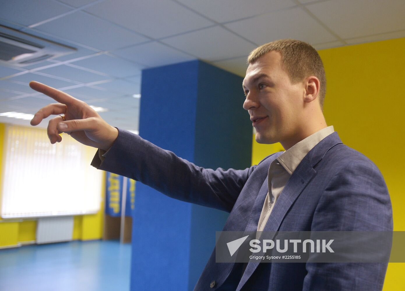 Moscow mayoral candidate Mikhail Degtyaryov