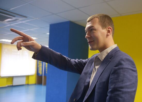 Moscow mayoral candidate Mikhail Degtyaryov