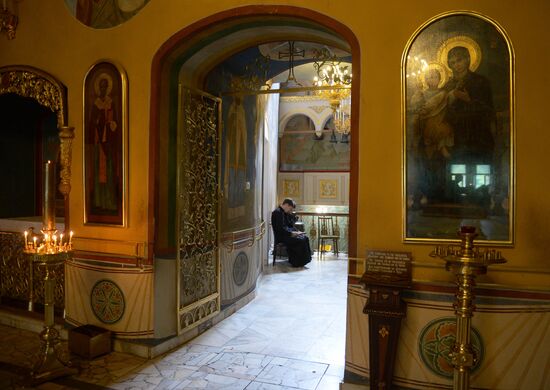 Sergei Naryshkin visits Trinity-Sergius Lavra