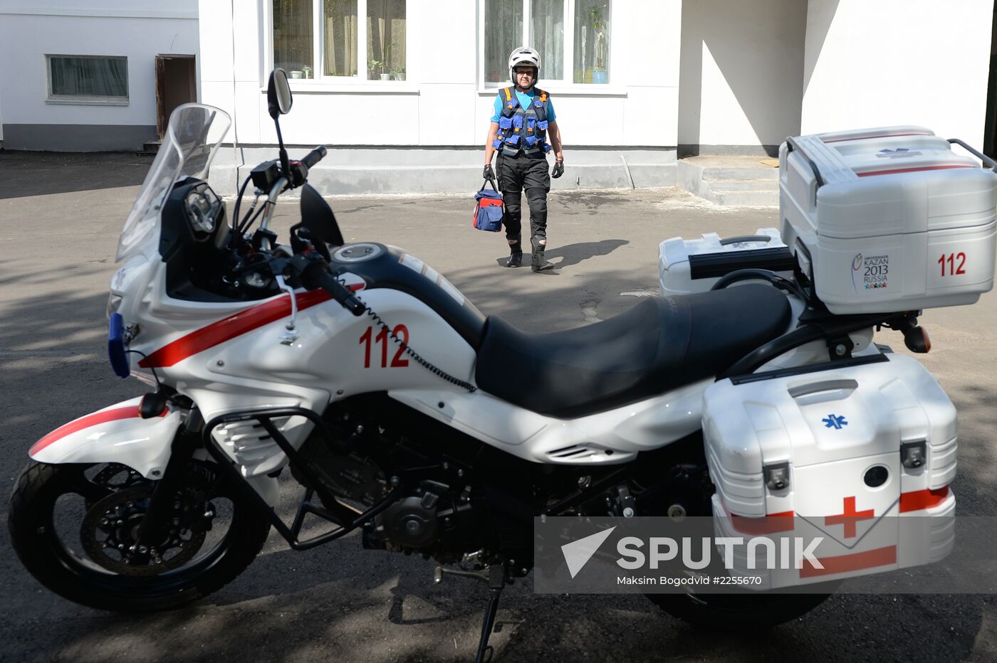 Motorcycle ambulance service introduced in Kazan
