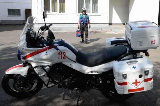 Motorcycle ambulance service introduced in Kazan