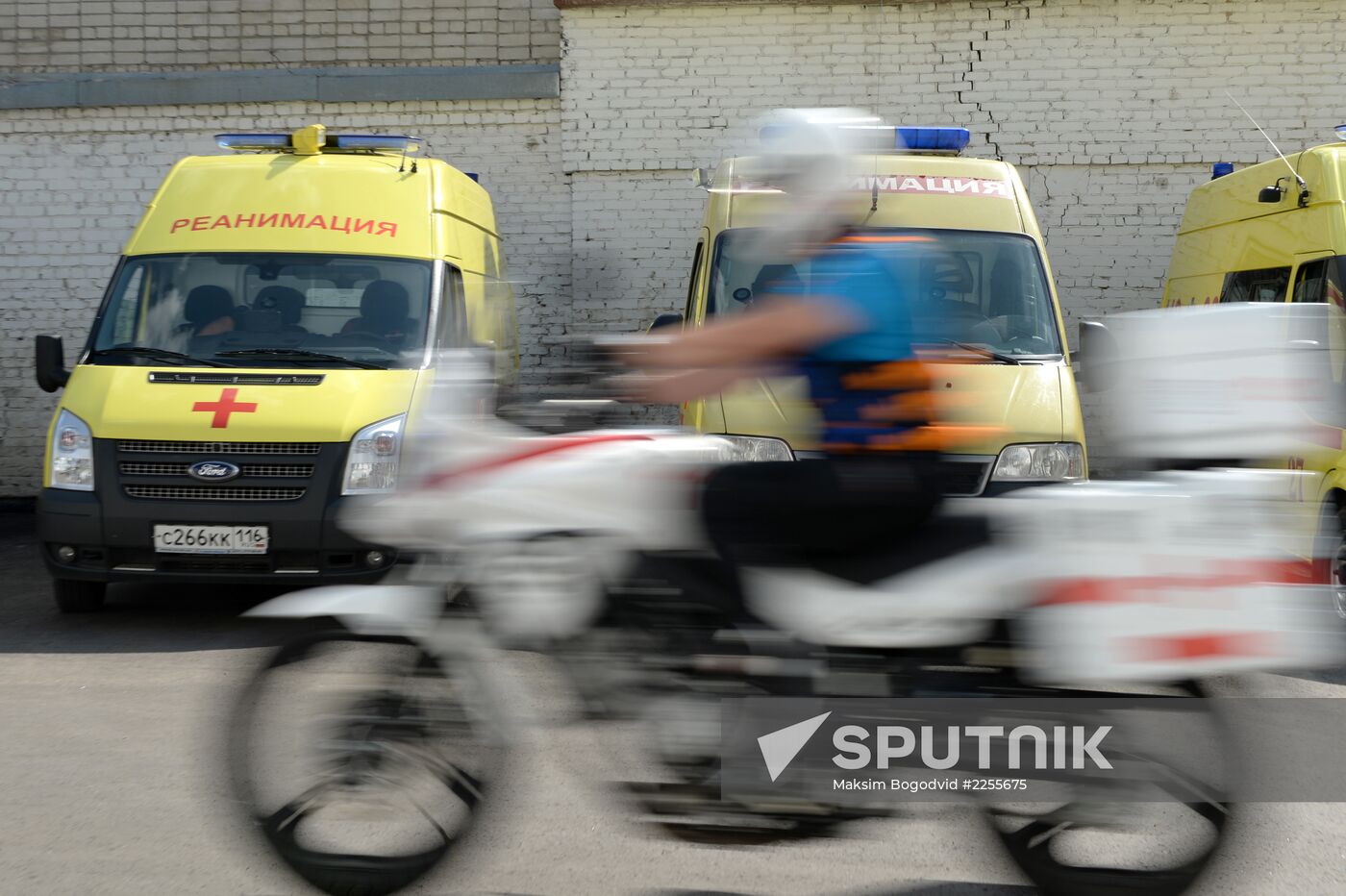 Motorcycle ambulance service introduced in Kazan