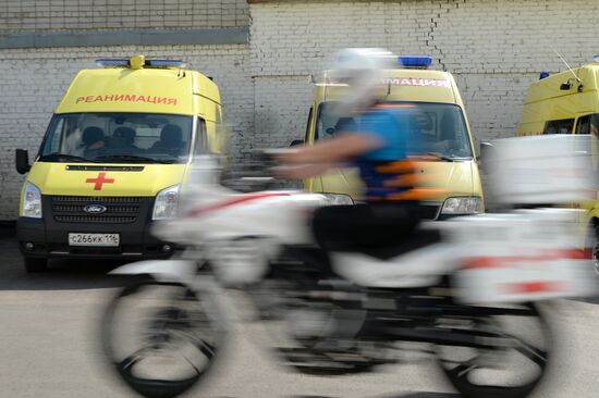 Motorcycle ambulance service introduced in Kazan