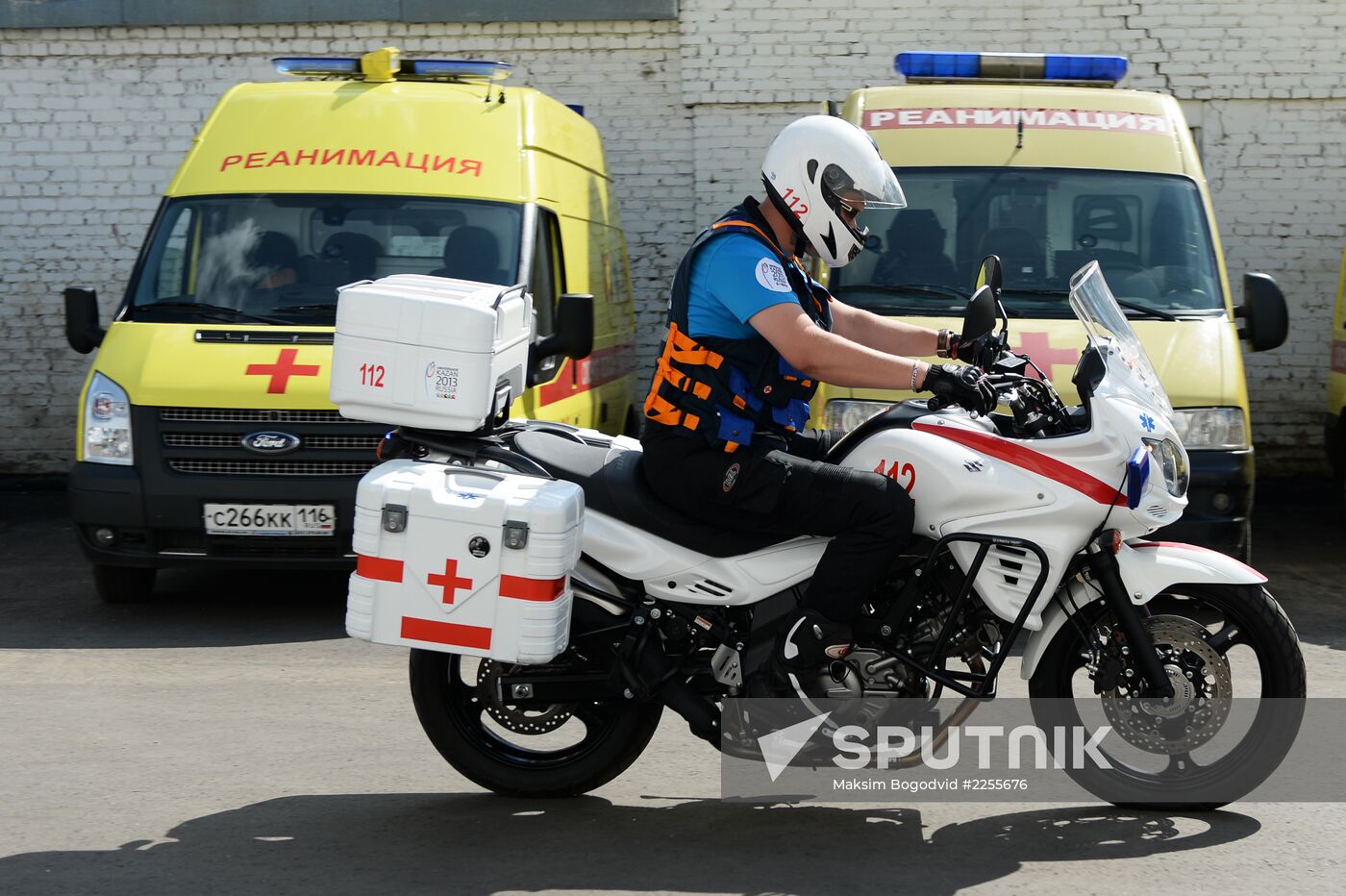 Motorcycle ambulance service introduced in Kazan
