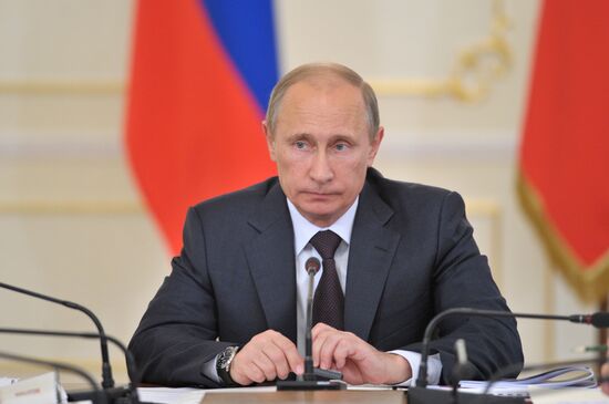 Vladimir Putin conducts State Council Presidium meeting