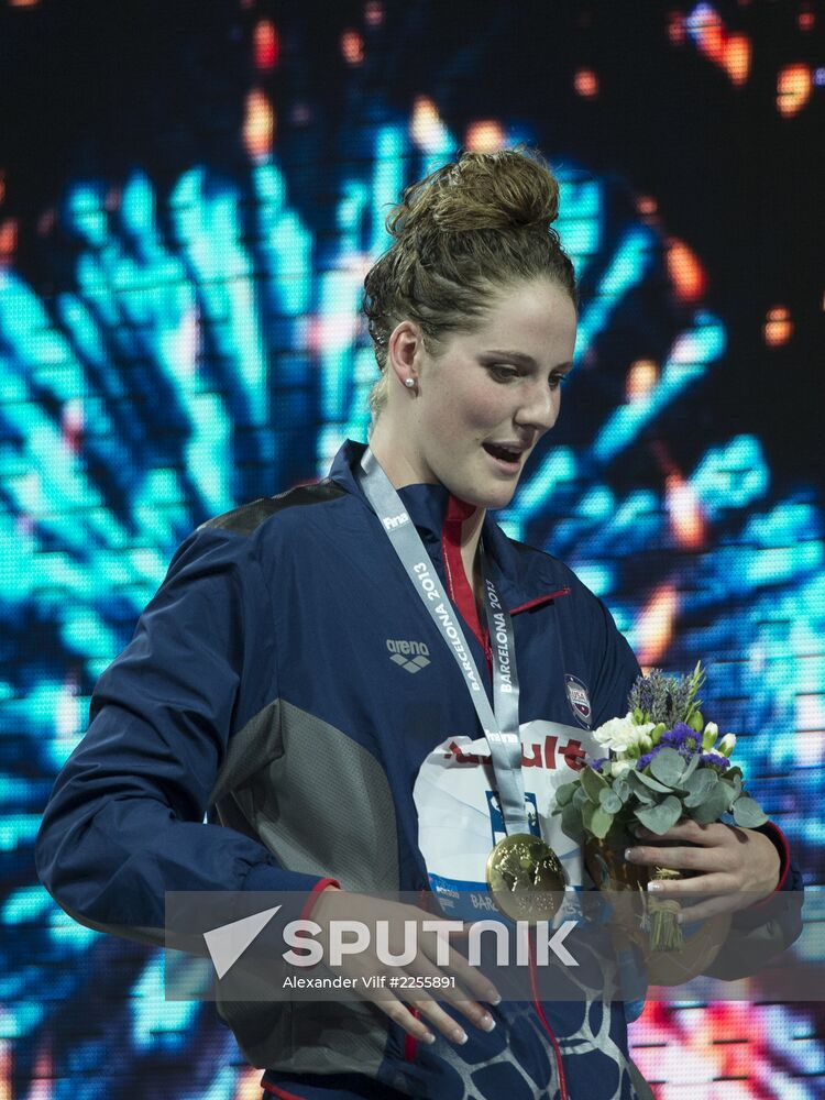 2013 World Aquatics Championships. Day 11. Swimming