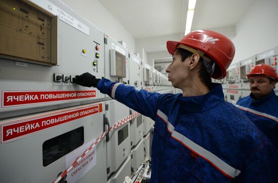 Semyonovskaya transforming power substation in Moscow