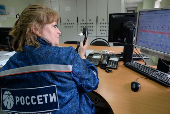 Semyonovskaya transforming power substation in Moscow