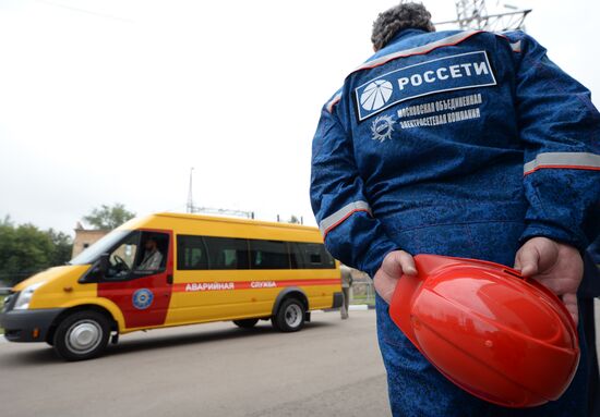 Semyonovskaya transforming power substation in Moscow
