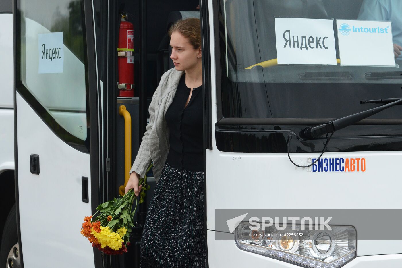 Funeral of co-founder Ilya Segalovich