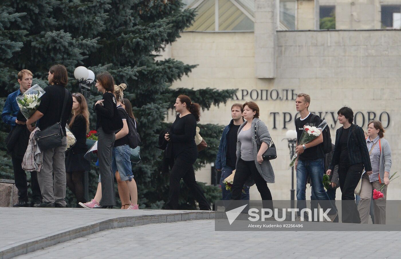 Funeral of co-founder Ilya Segalovich
