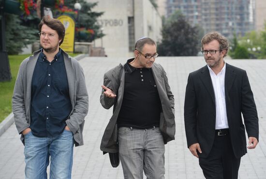 Funeral of co-founder Ilya Segalovich