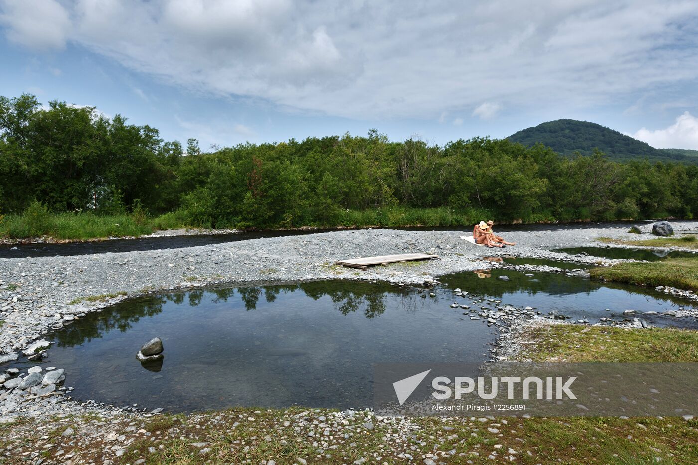 Malkinskiye hot springs on Kamchatka