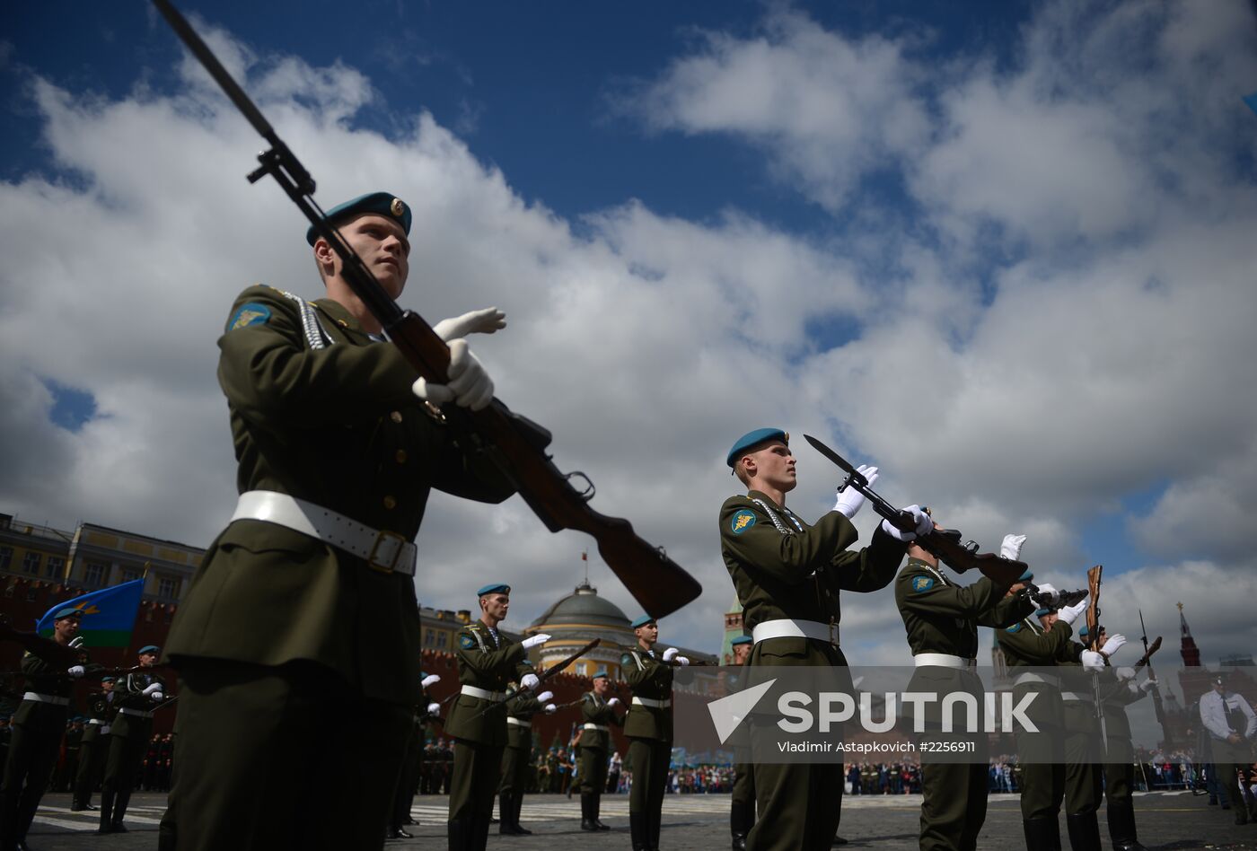 Celebrating 83th anniversary of Airborne Troops