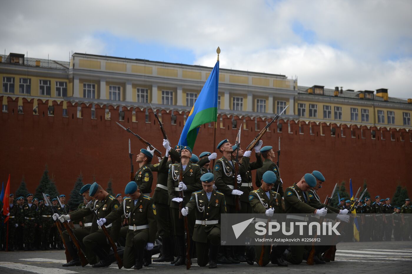 Celebrating 83th anniversary of Airborne Troops