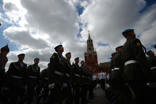Celebrating 83th anniversary of Airborne Troops
