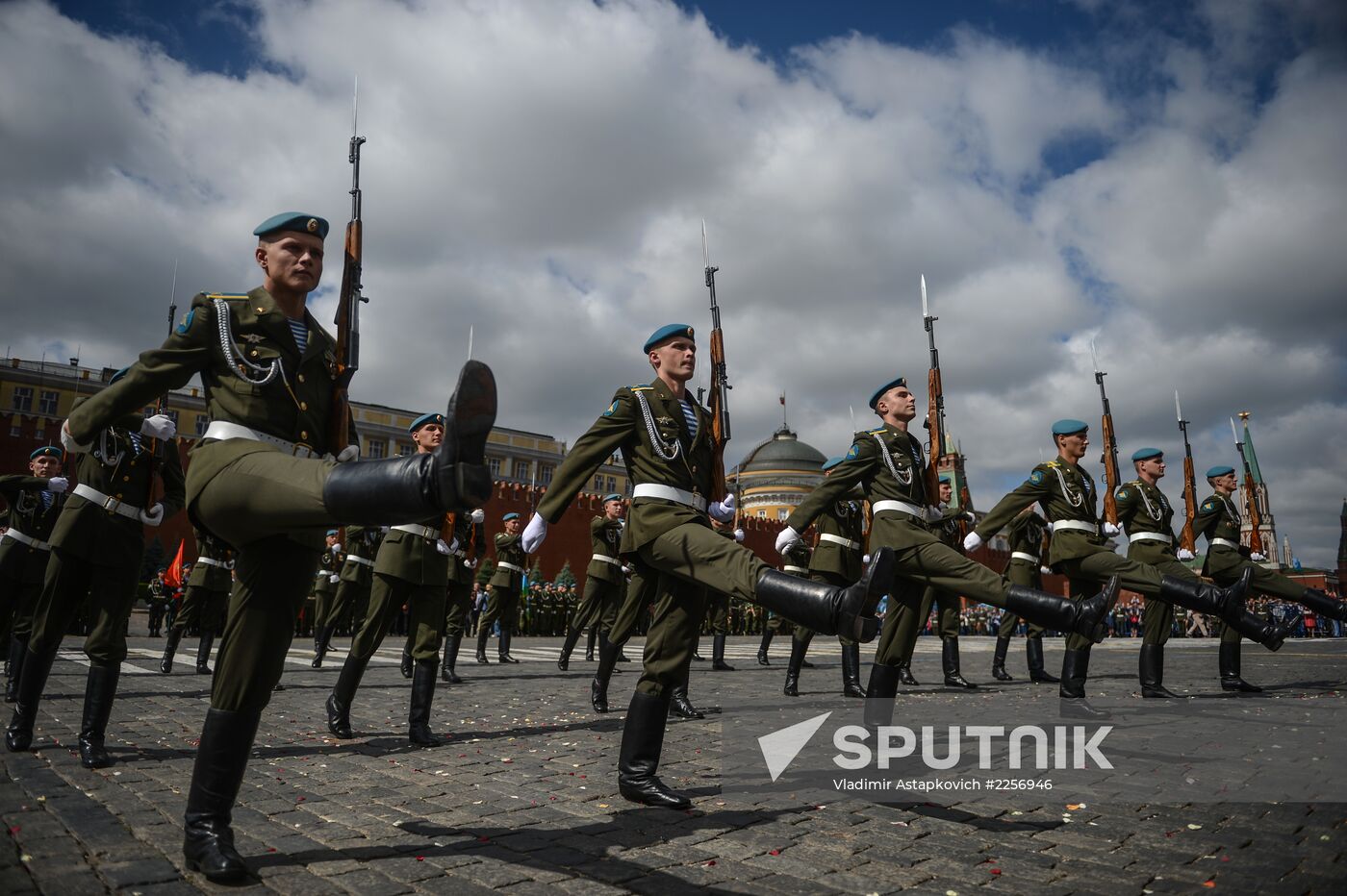 Celebrating 83th anniversary of Airborne Troops