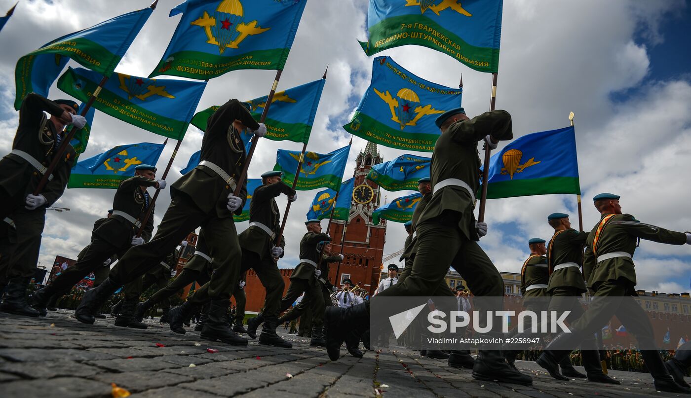 Celebrating 83th anniversary of Airborne Troops