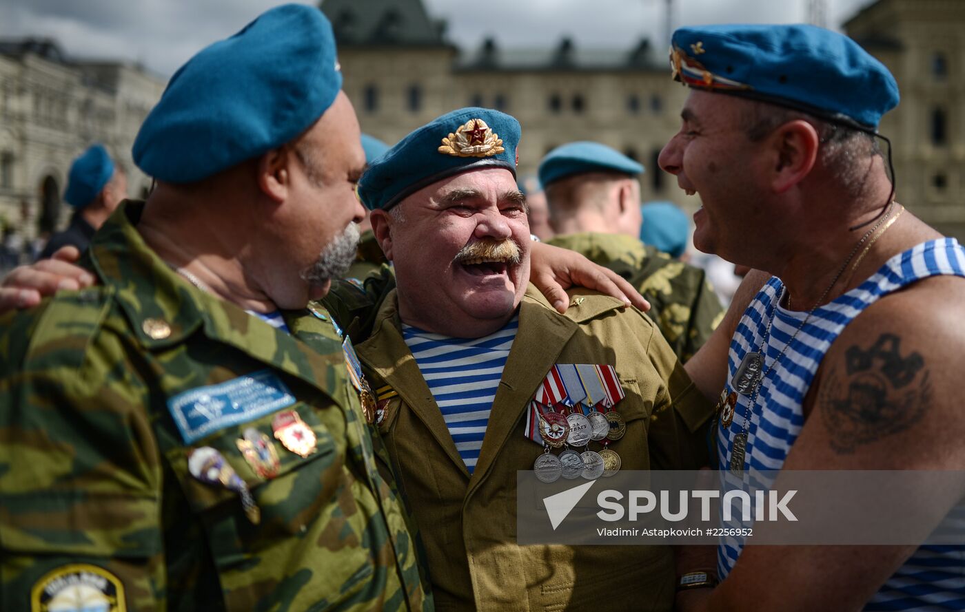 Celebrating 83th anniversary of Airborne Troops