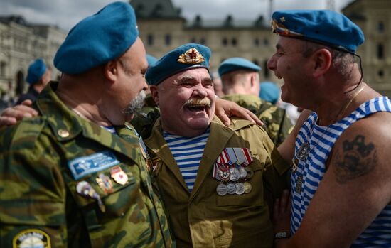 Celebrating 83th anniversary of Airborne Troops