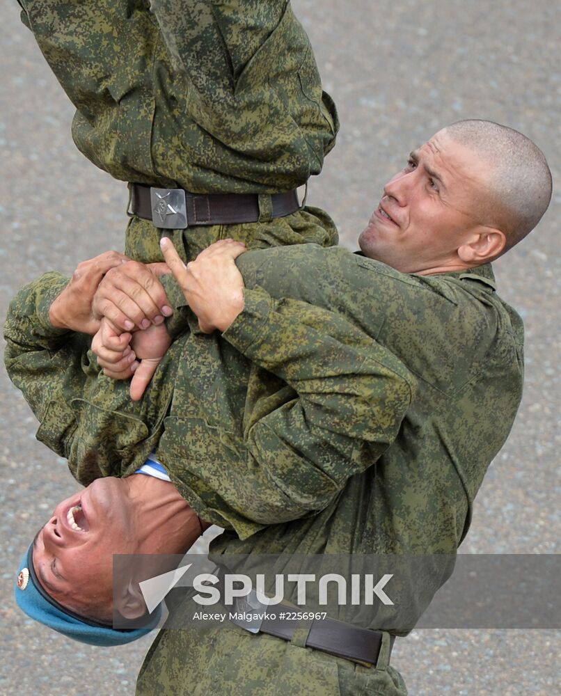 Celebration of Russian Airborne Troops Day