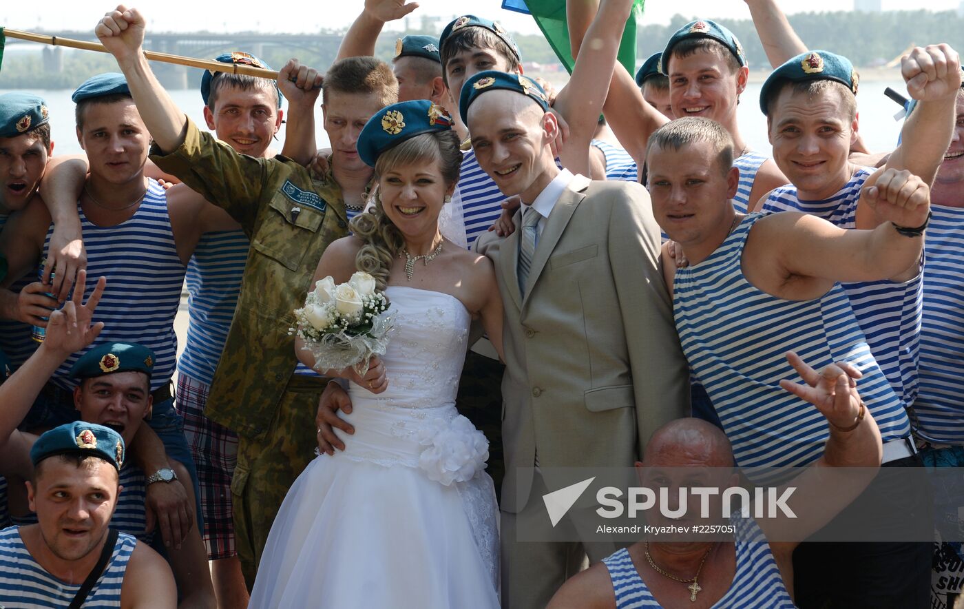 Celebration of Russian Airborne Troops Day