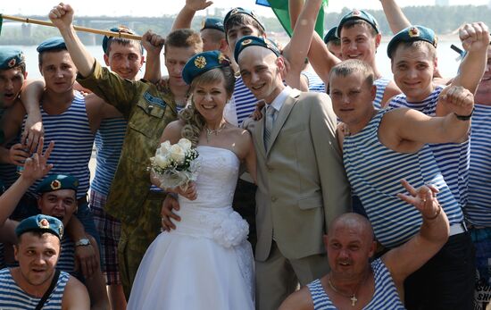 Celebration of Russian Airborne Troops Day