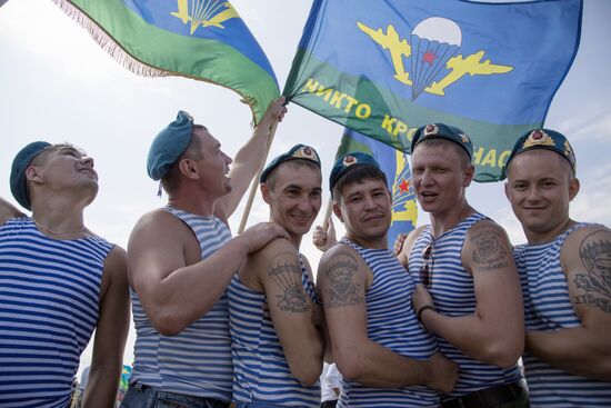 Celebration of Russian Airborne Troops Day