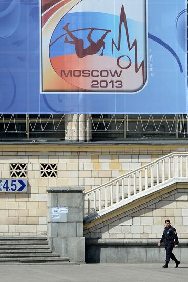 Preparations for World Athletics Championships in Luzhniki