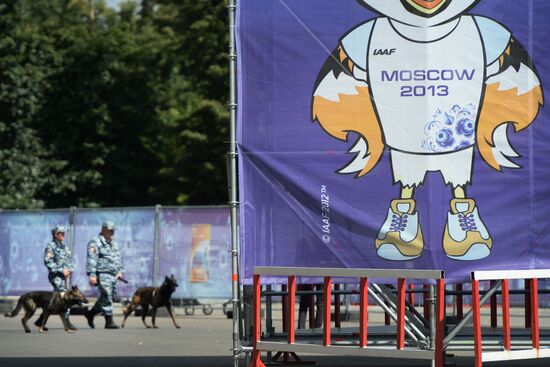 Preparations for World Athletics Championships in Luzhniki