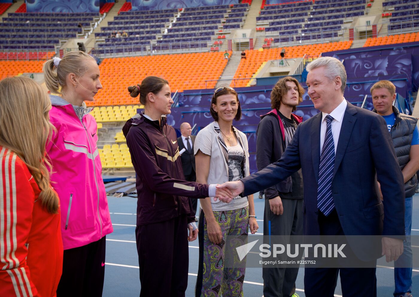 S. Sobyanin visits Luzhniki before World Athletics Championships