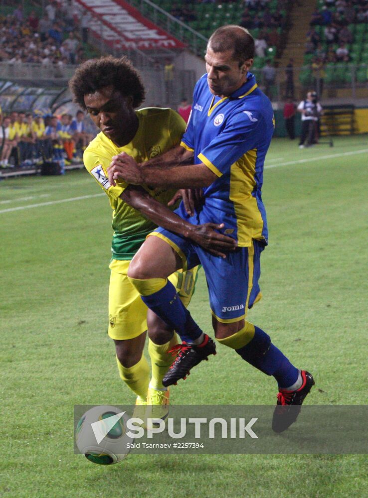 Russian Football Premier League. Anji vs. Rostov