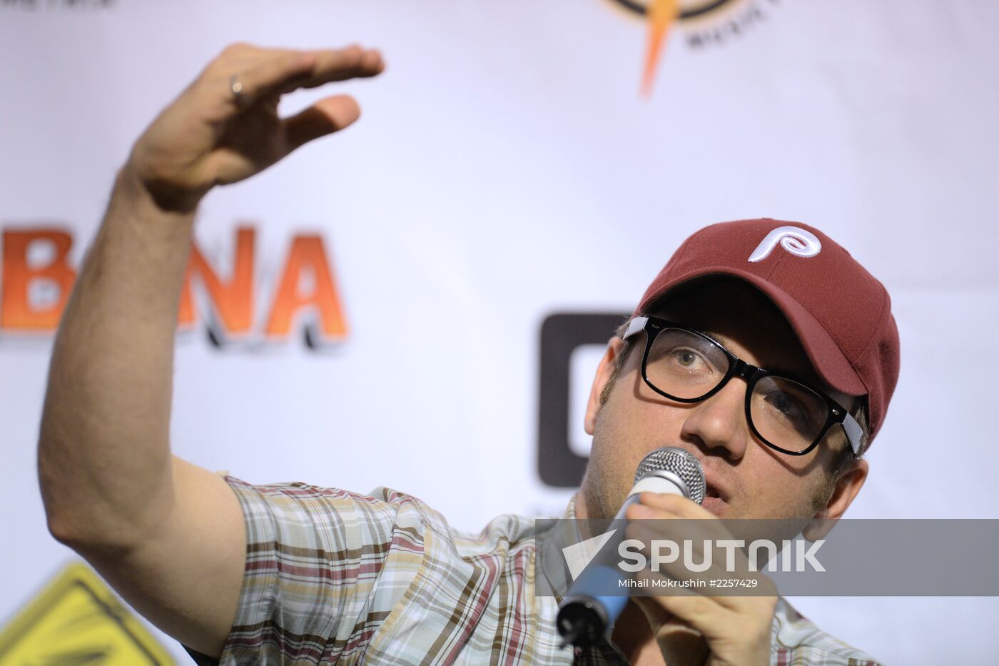 Press conference of Bloodhound Gang group at Cubana festival