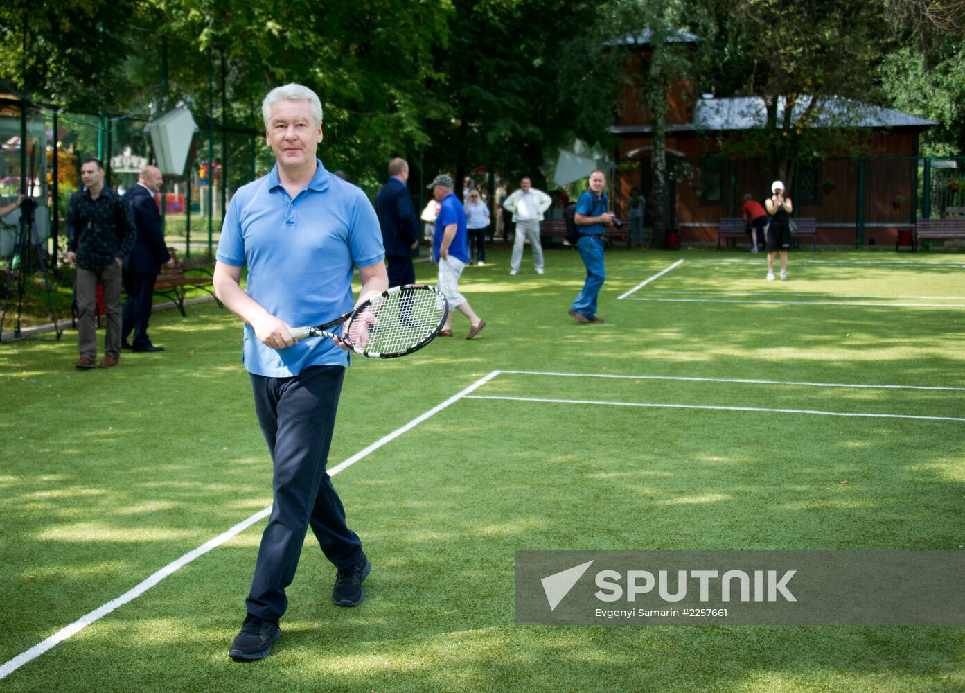 Sergei Sobyanin visits Izmaylovksy Park