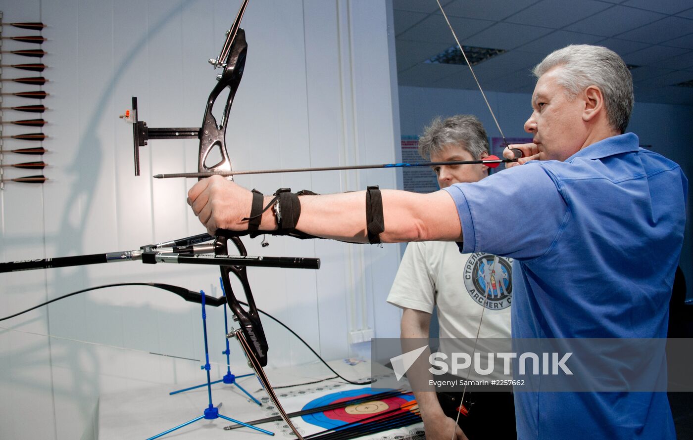 Sergei Sobyanin visits Izmaylovksy Park