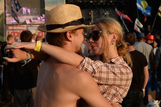 Krylya rock music festival. Day 1