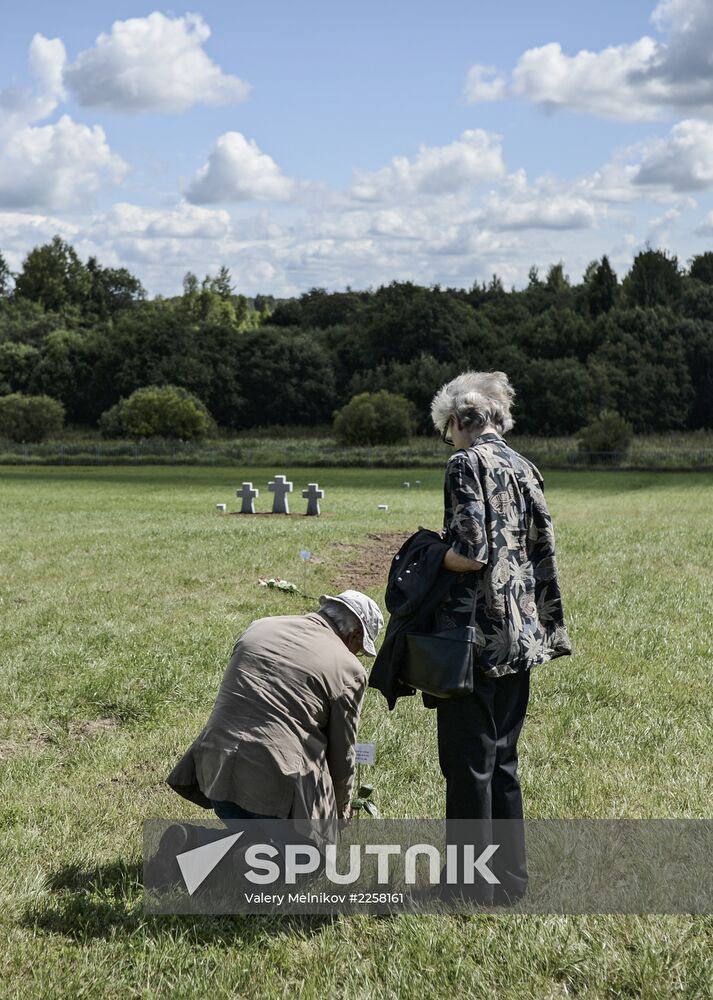 German military cemetery opens in Russia's Smolensk Region